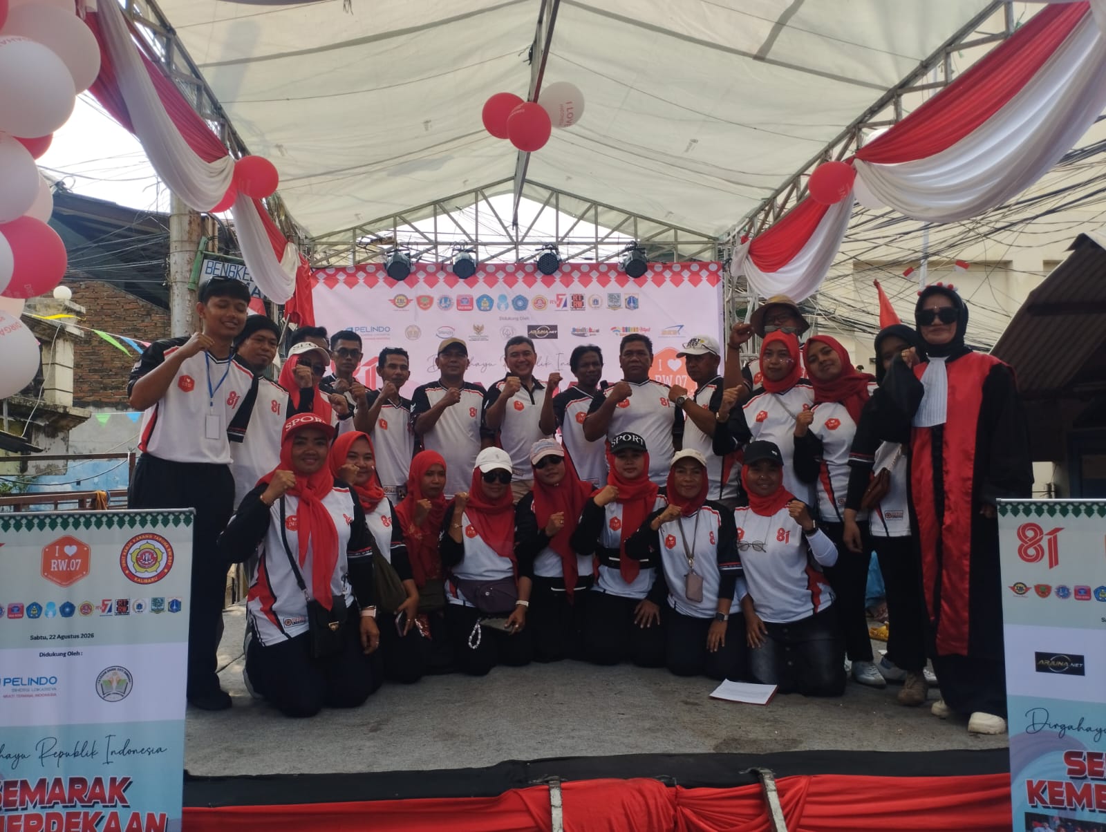 Rangkaian Kegiatan Semarak HUT ke-81 Kemerdekaan RI di Wilayah Kelurahan Kalibaru 3