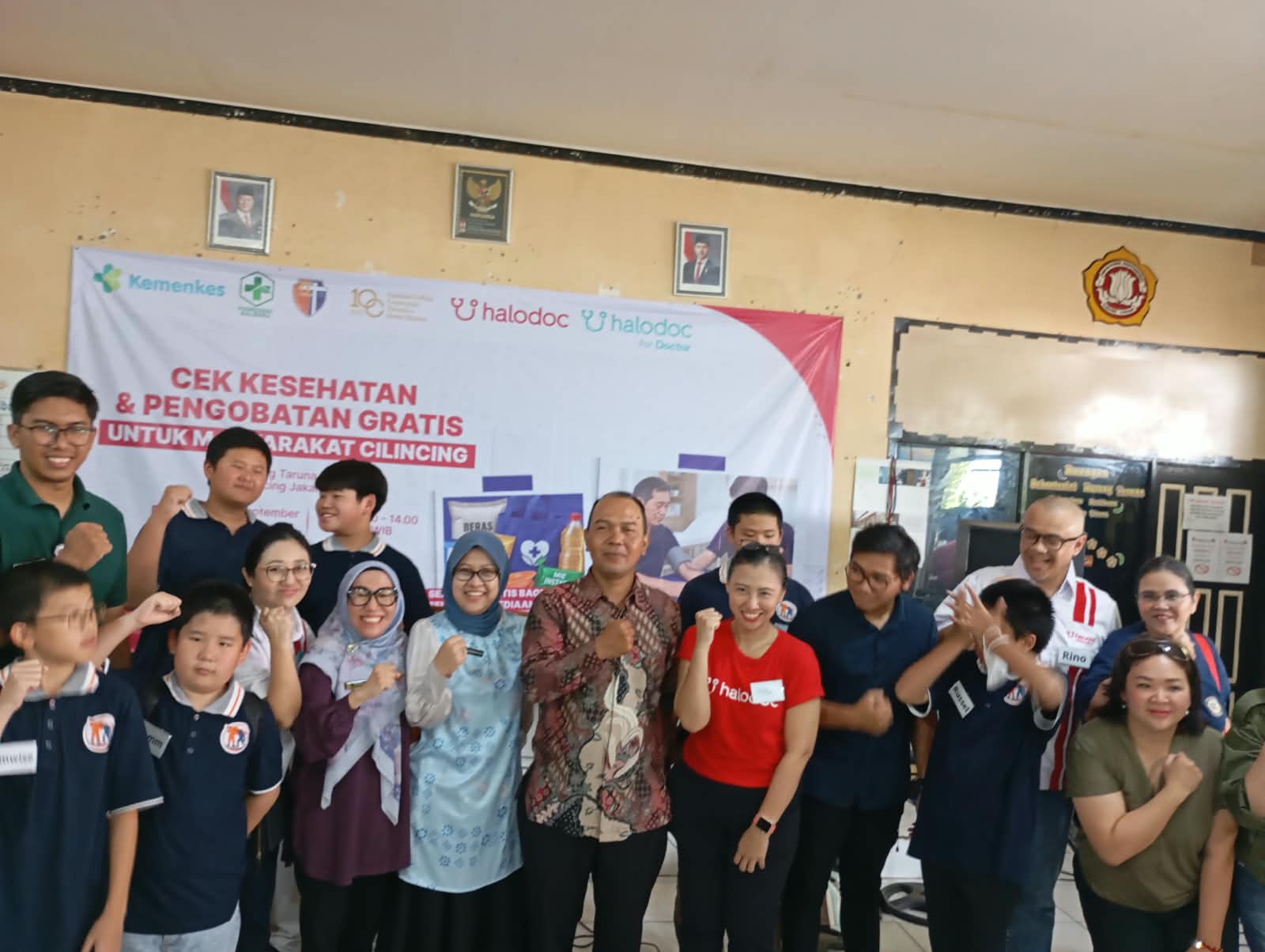 Cek Kesehatan dan Pengobatan Gratis Kolaborasi dengan Halodoc dan Sekolah Menengah Kolese Kanisius 4