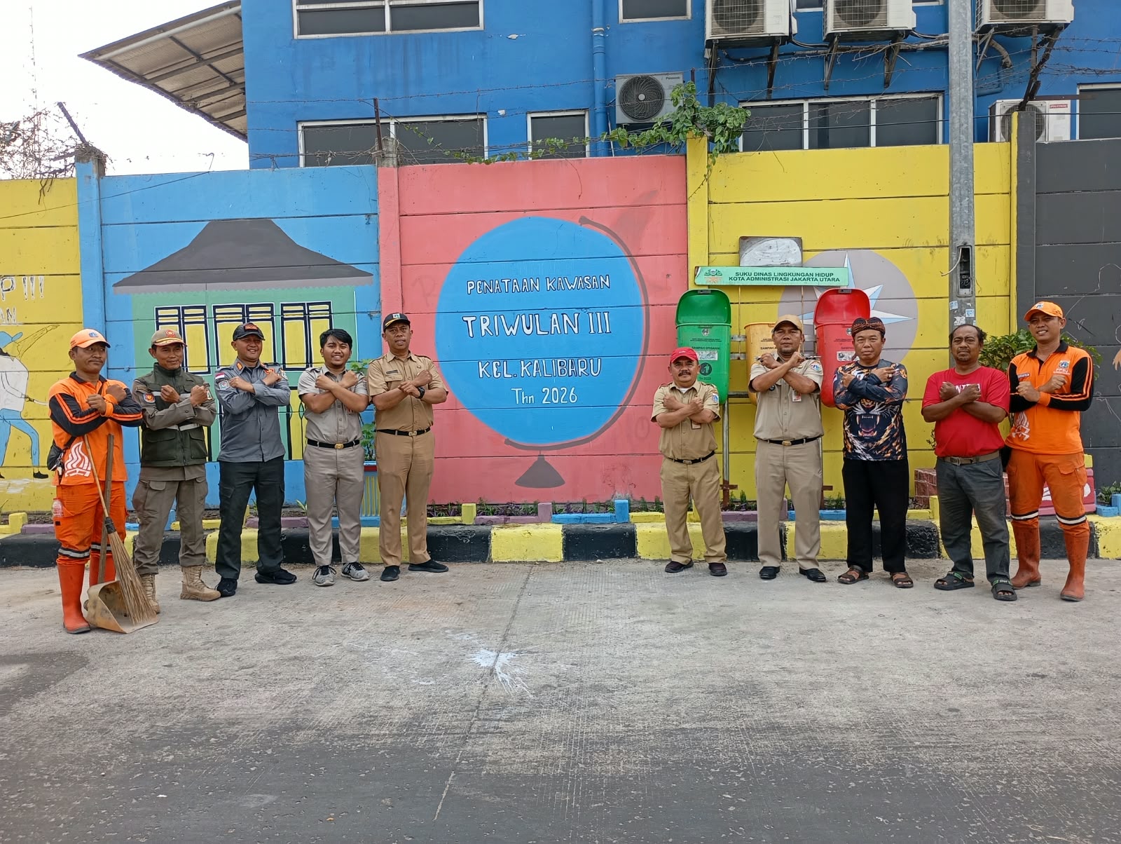 PENATAAN KAWASAN TRIWULAN III TH 2026 DI WILAYAH KELURAHAN KALIBARU 6