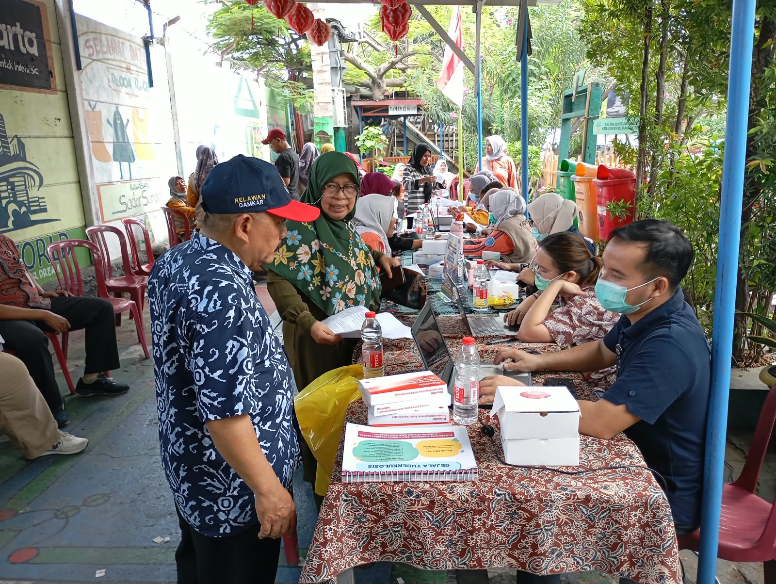 Pemantauan (Monitoring) Active Case Finding (ACF) & Skrining TBC di RW 08 Kelurahan Kalibaru 2