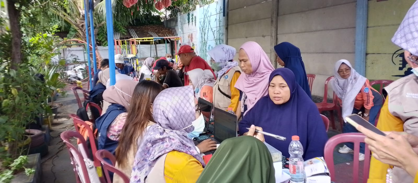 Pemantauan (Monitoring) Active Case Finding (ACF) & Skrining TBC di RW 08 Kelurahan Kalibaru 4