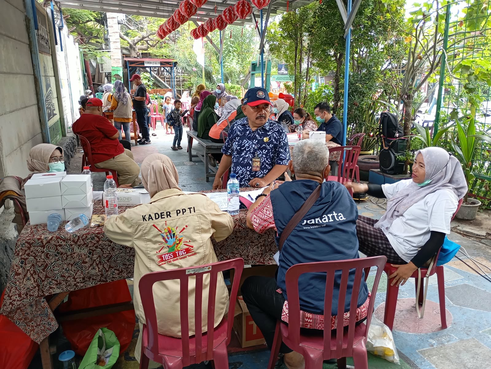Pemantauan (Monitoring) Active Case Finding (ACF) & Skrining TBC di RW 08 Kelurahan Kalibaru 1