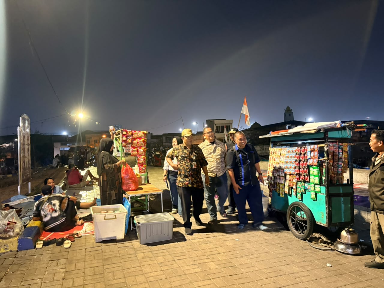 Giat Patroli Pengamanan Antisipasi Tawuran di Wilayah Kelurahan Kalibaru 1