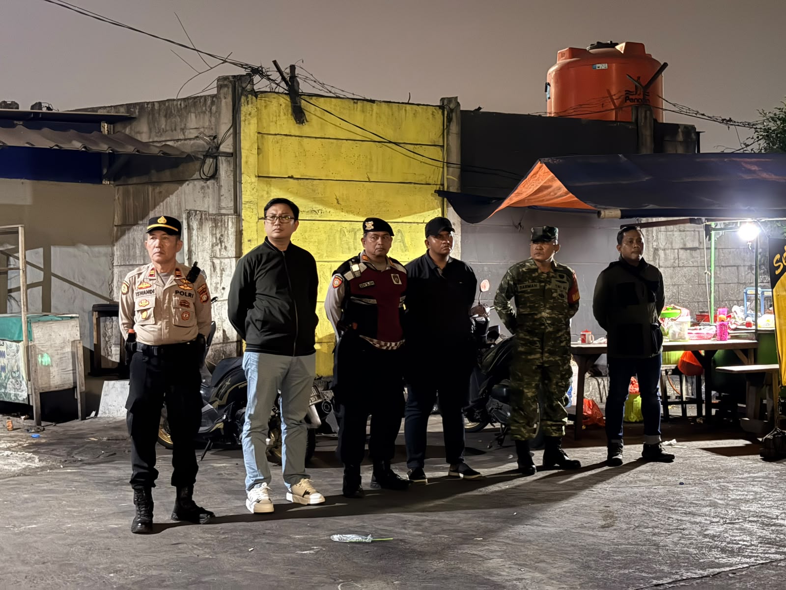 Patroli Kegiatan Rutin Yang Ditingkatkan (KRYD) bersama Polsek Cilincing 1
