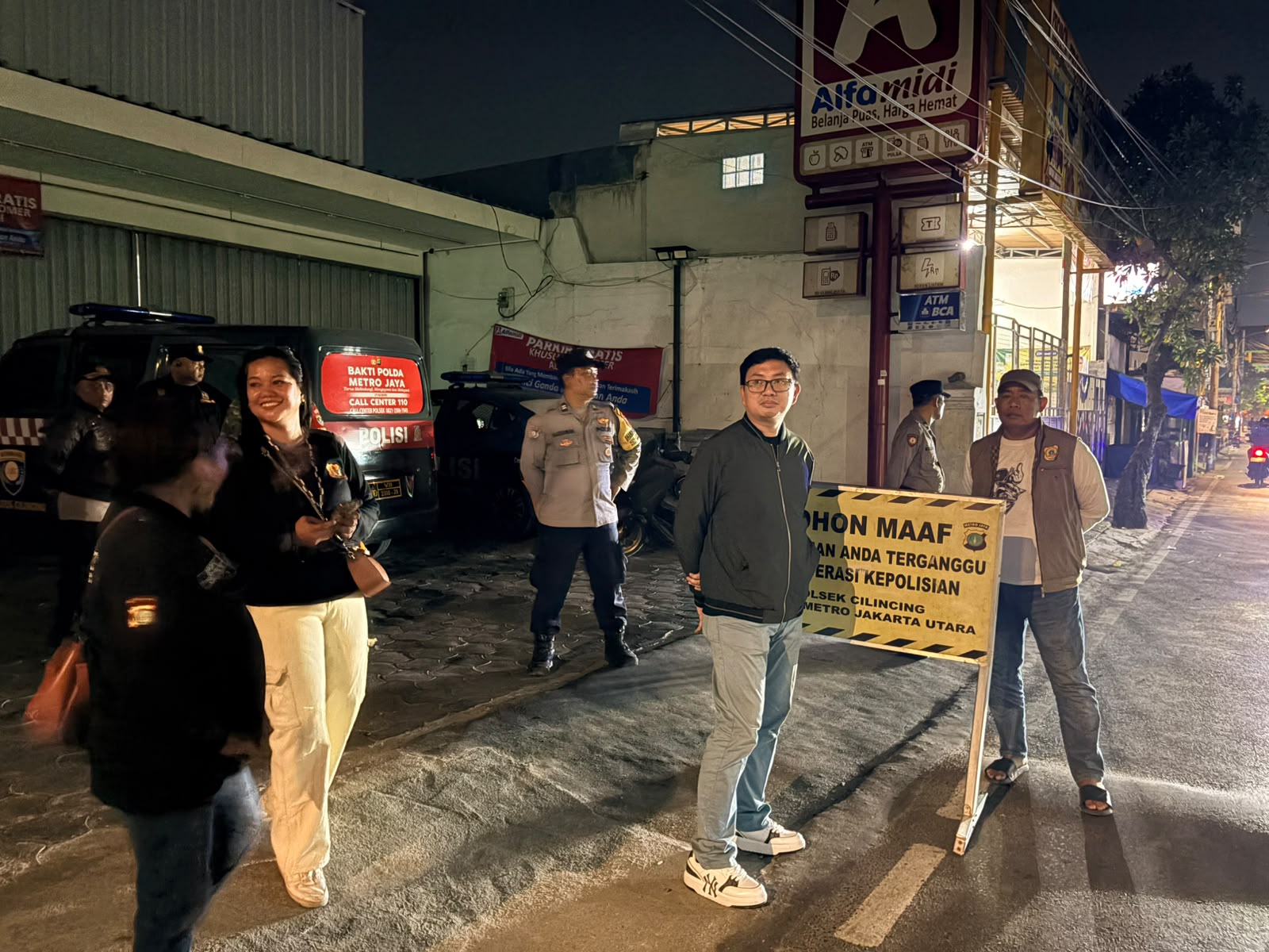 Patroli Kegiatan Rutin Yang Ditingkatkan (KRYD) bersama Polsek Cilincing 2