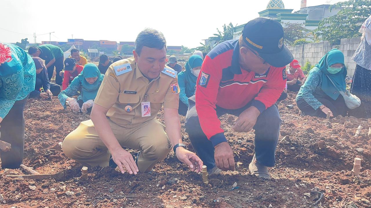 Dukung Ketahanan Pangan, Jajaran Semper Barat Sukseskan Gerakan Tanam Pangan Pendamping Beras 3