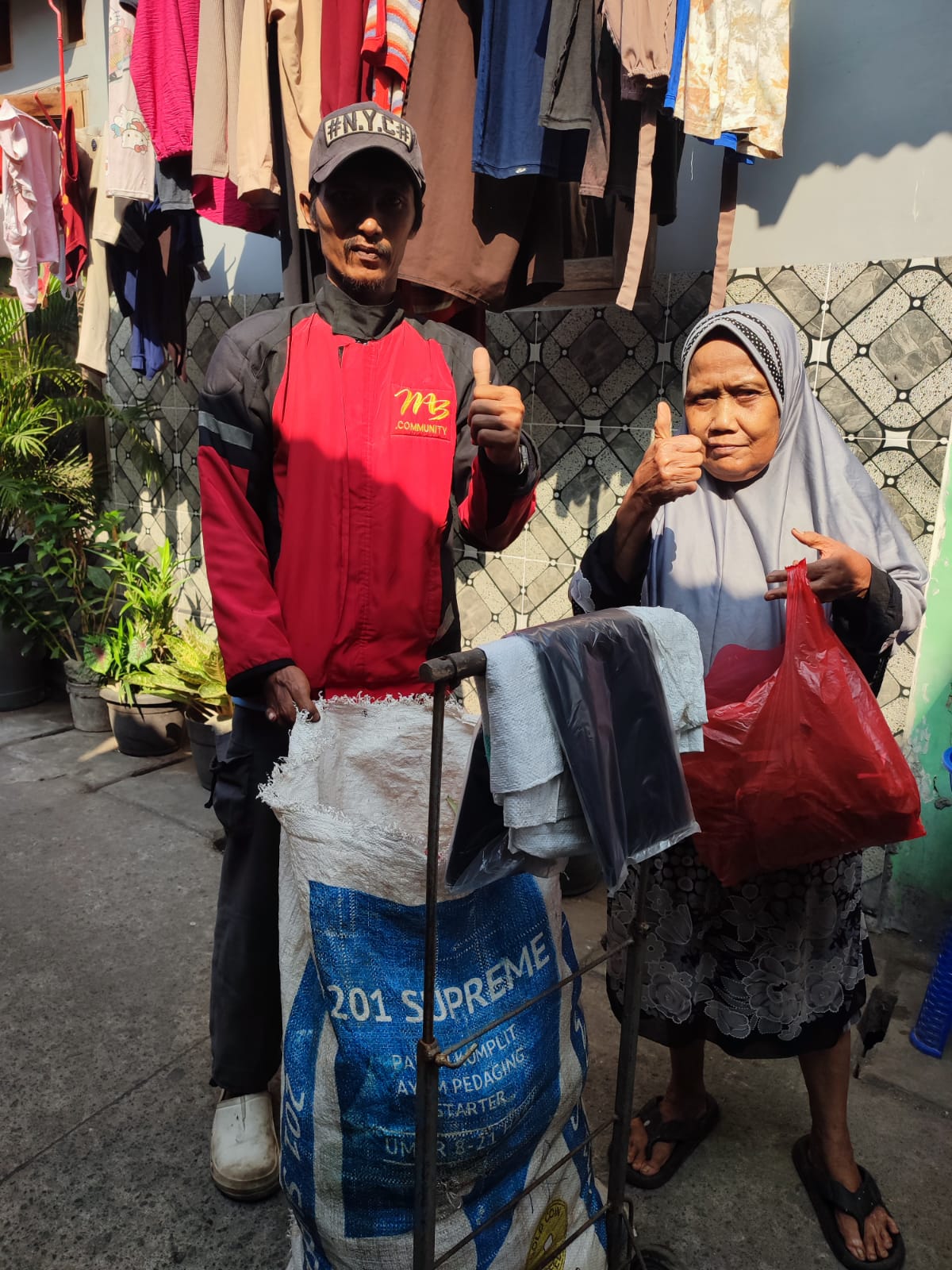 Upaya Tekan Volume Sampah, Pengangkutan Sampah Organik Serentak Digelar di RW 04 Sukapura 5