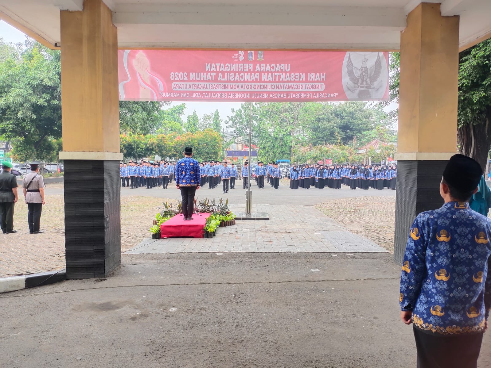Pemerintah Kecamatan Cilincing Gelar Upacara Memperingati Hari Kesaktian Pancasila Tahun 2026 1