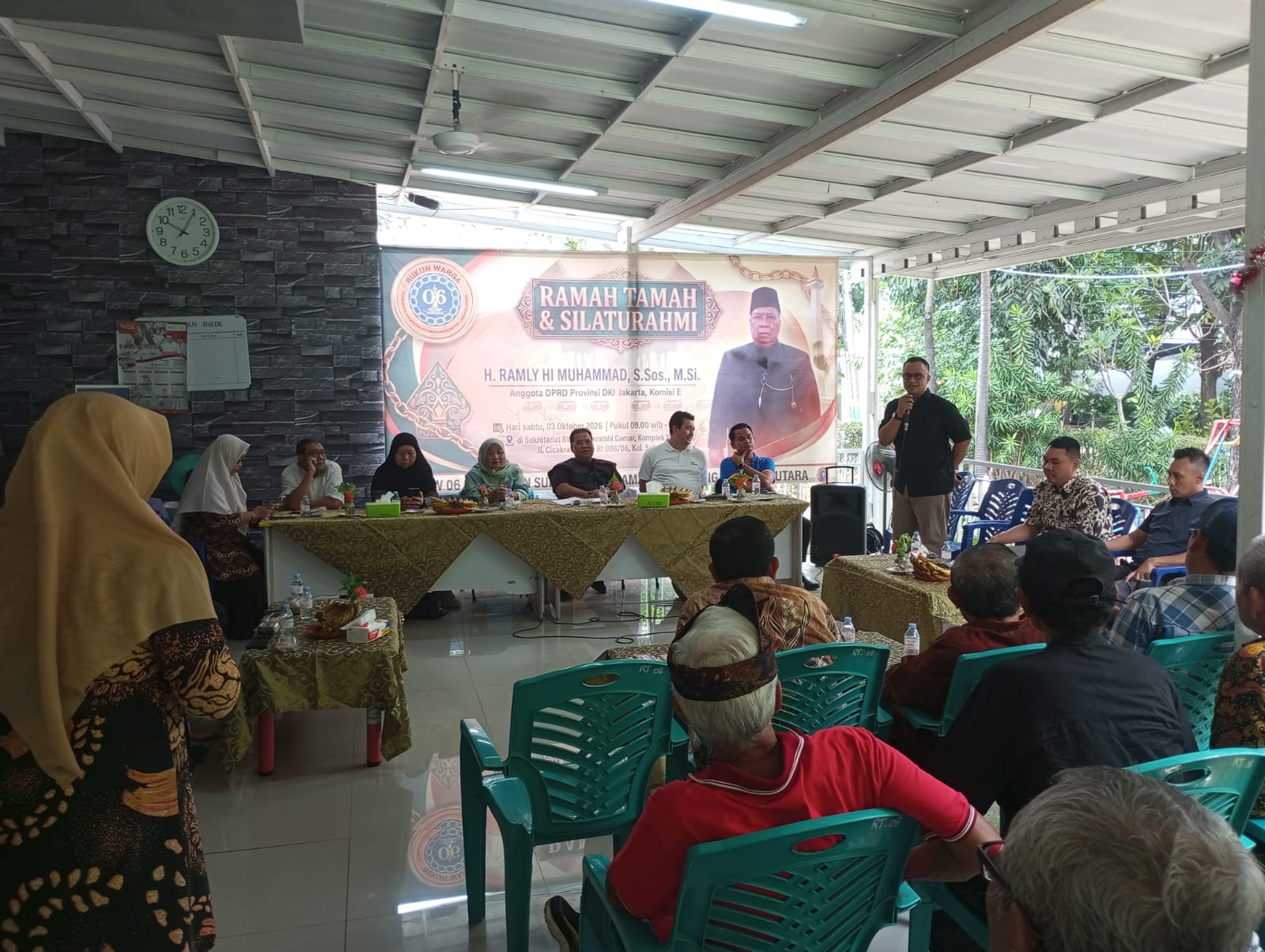 Serap Aspirasi Warga RW 06 Kelurahan Sukapura, H. Ramly HI Muhammad Perjuangkan Pembangunan Wilayah 1