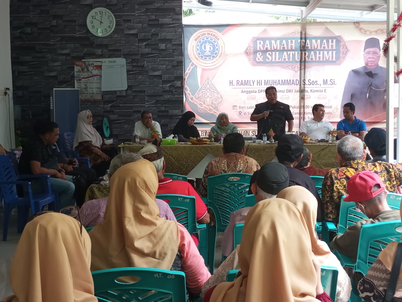 Serap Aspirasi Warga RW 06 Kelurahan Sukapura, H. Ramly HI Muhammad Perjuangkan Pembangunan Wilayah 4