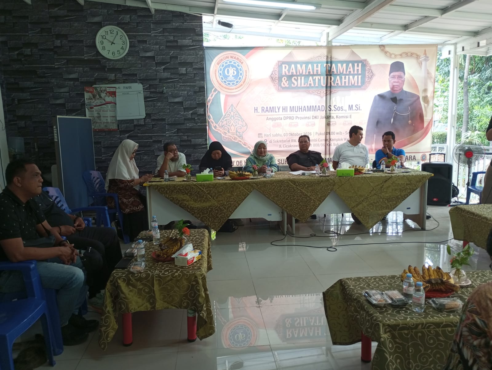 Serap Aspirasi Warga RW 06 Kelurahan Sukapura, H. Ramly HI Muhammad Perjuangkan Pembangunan Wilayah 2