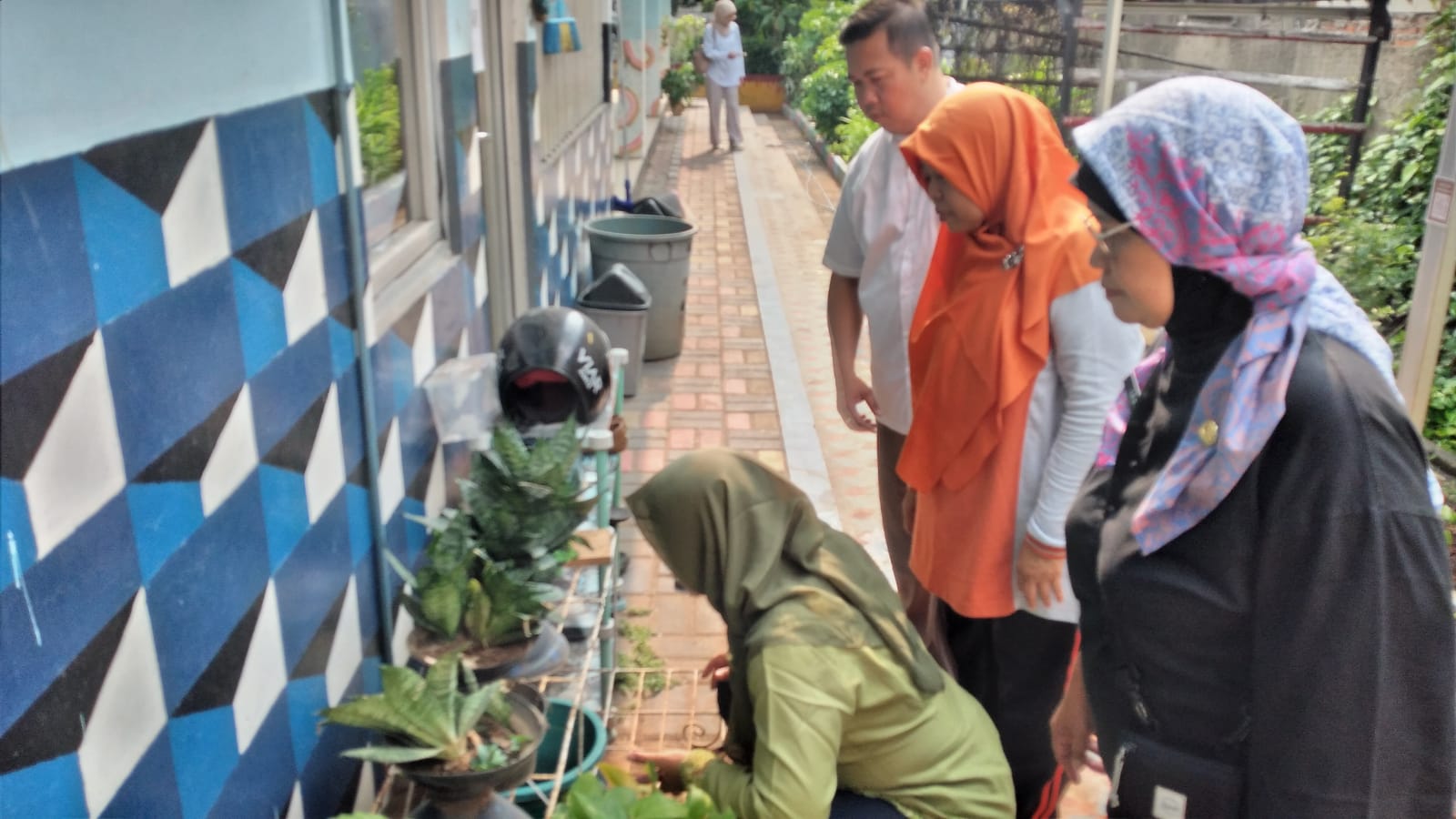 cegah DBD, Kelurahan Sukapura Gelar PSN 3M Plus di Area RPTRA Manunggal Juang 4