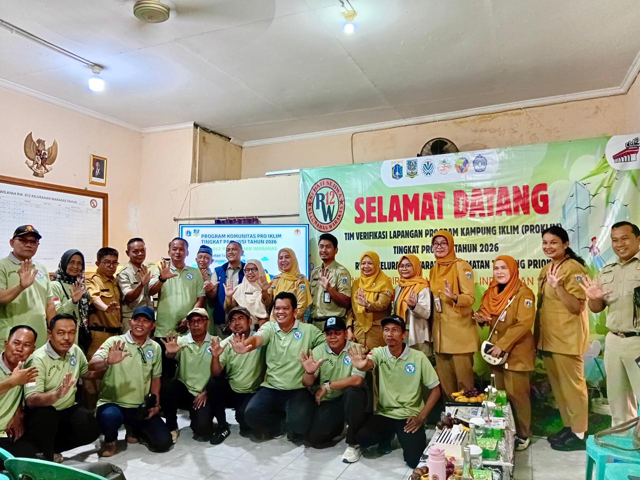 Dukung Aksi Iklim Warga, Wakil Camat Tanjung Priok Dampingi Verifikasi Lapangan ProKlim di Dua Kelurahan 1