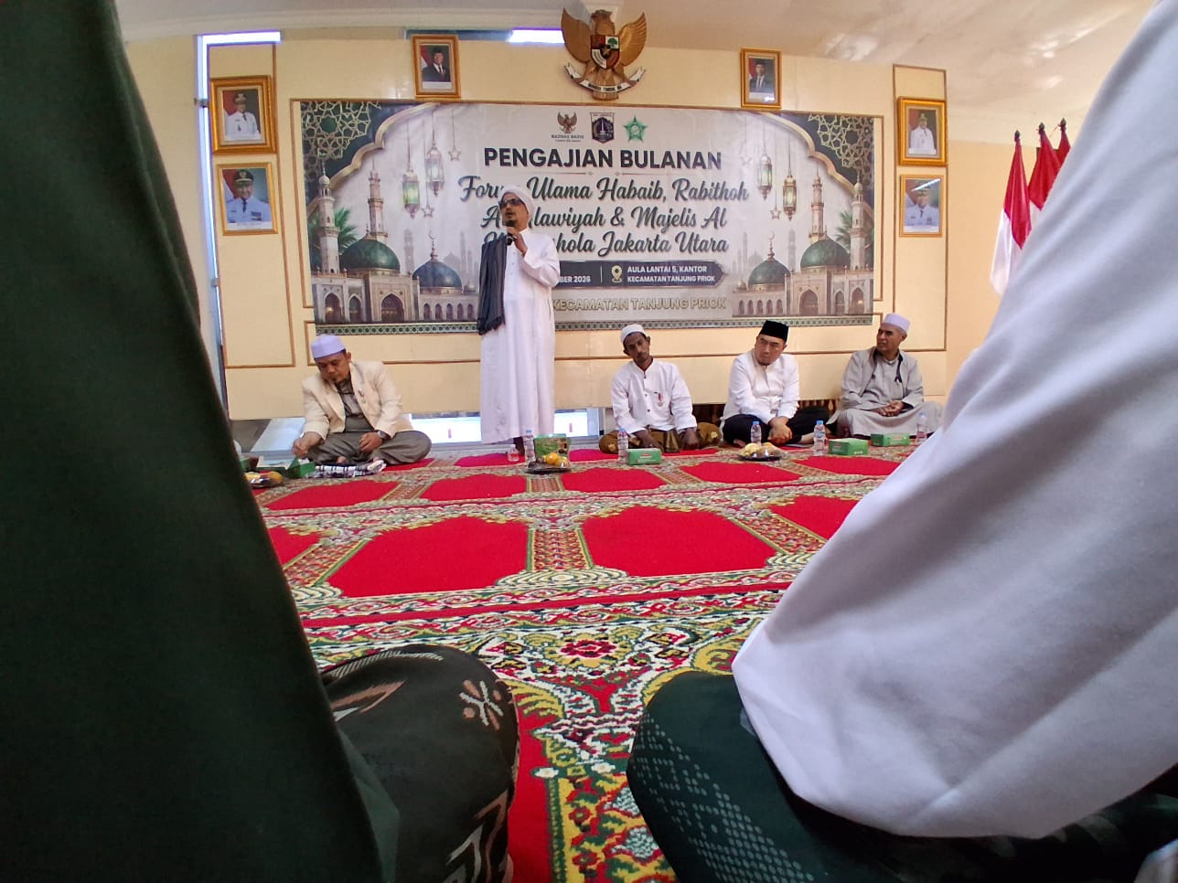 Kecamatan Tanjung Priok Gelar Pengajian Bulanan Bersama Forum Ulama dan Habaib 5
