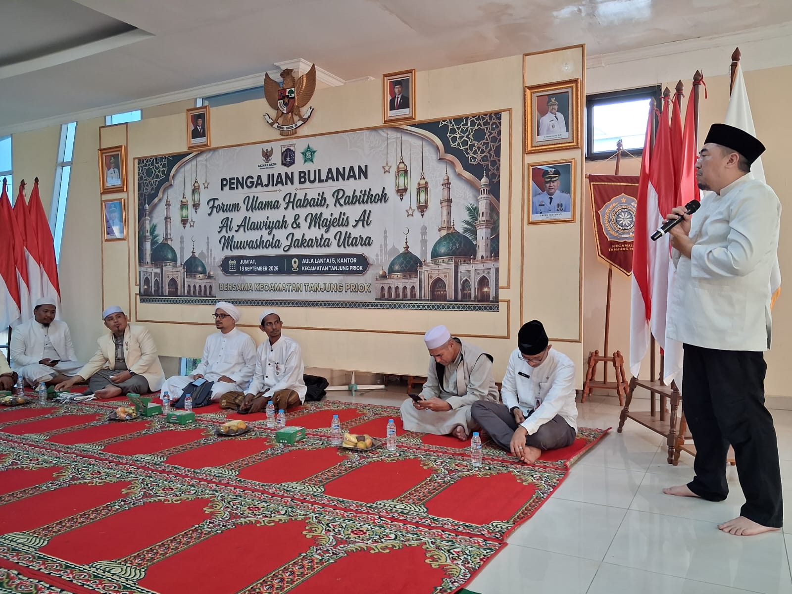Kecamatan Tanjung Priok Gelar Pengajian Bulanan Bersama Forum Ulama dan Habaib 2