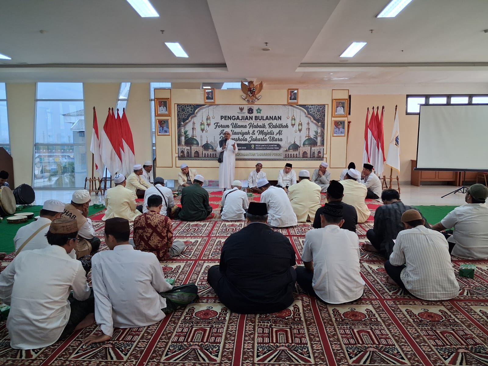 Kecamatan Tanjung Priok Gelar Pengajian Bulanan Bersama Forum Ulama dan Habaib 4