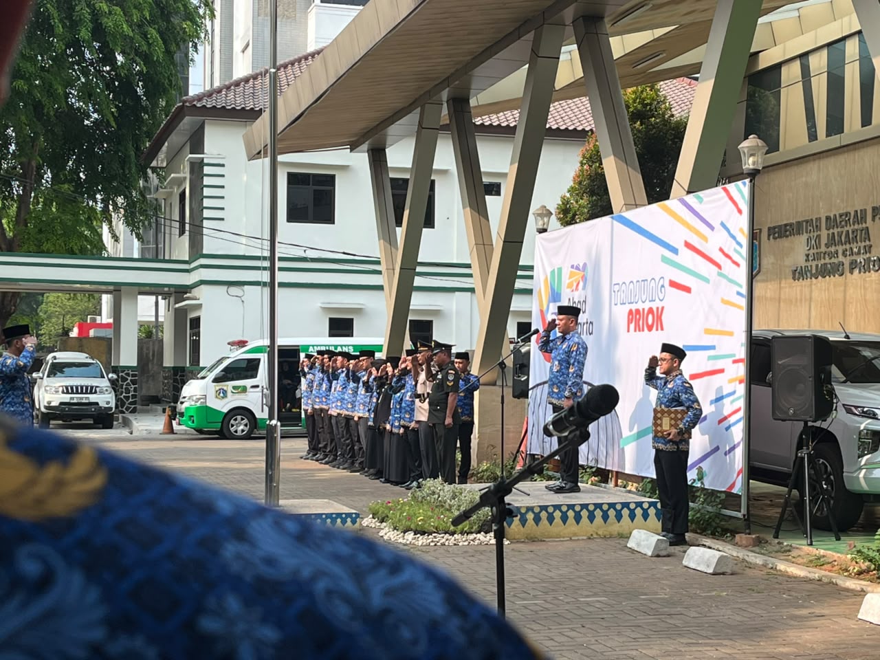 Camat Tanjung Priok Pimpin Upacara Peringatan Hari Rapat Raksasa IKADA ke-81 6