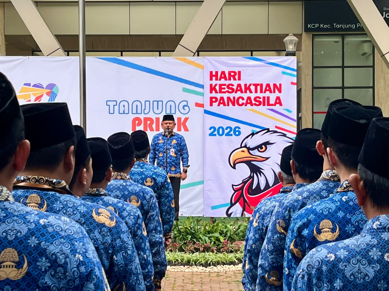 Kobarkan Semangat Kebangsaan, Samsu Rizal Kadafi Pimpin Upacara Hari Kesaktian Pancasila di Tanjung Priok 1