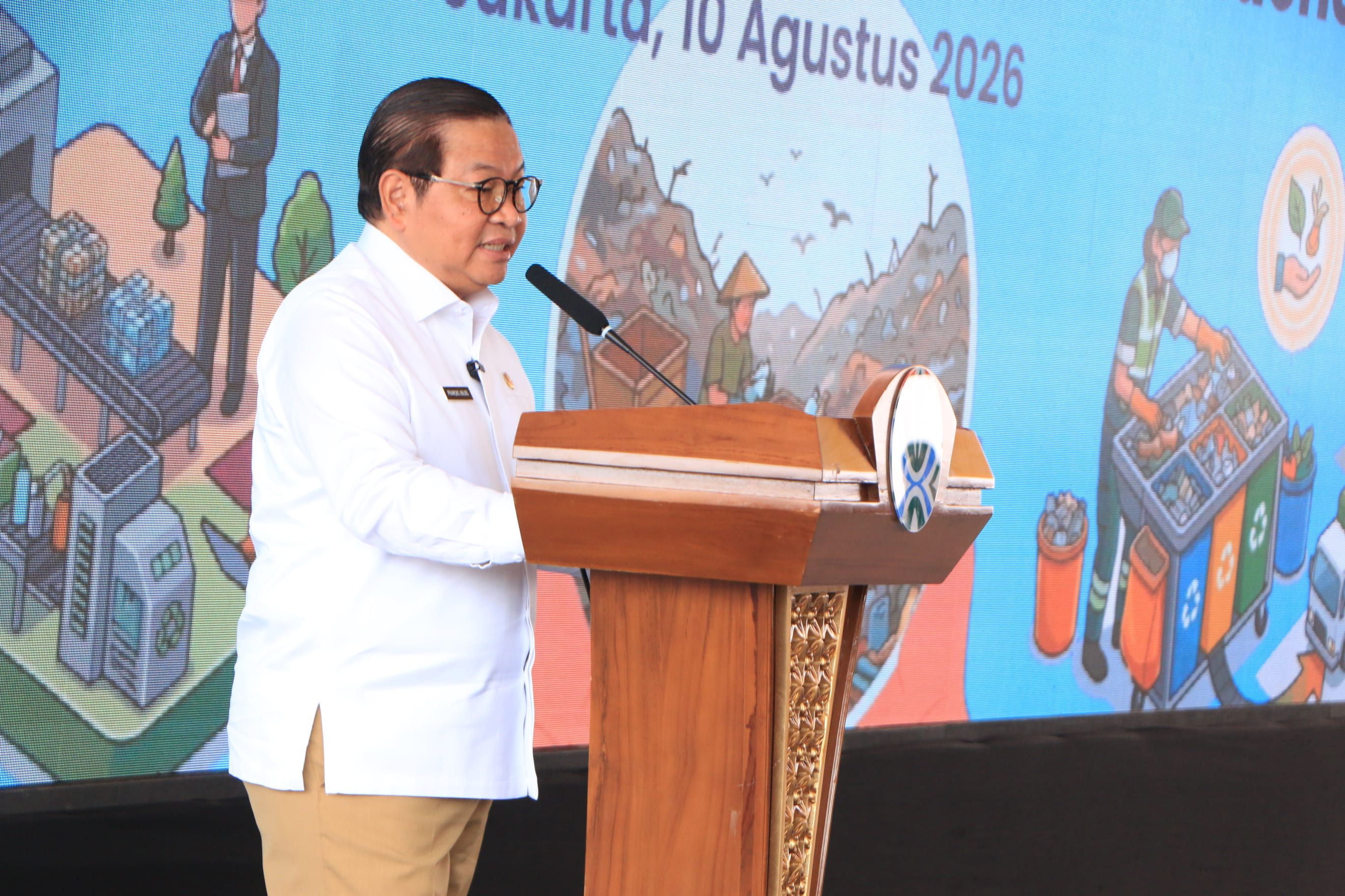 DEKLARASI PELUNCURAN PERLINDUNGAN SOSIAL BAGI SEKTOR INFORMAL PERSAMPAHAN INDONESIA 3