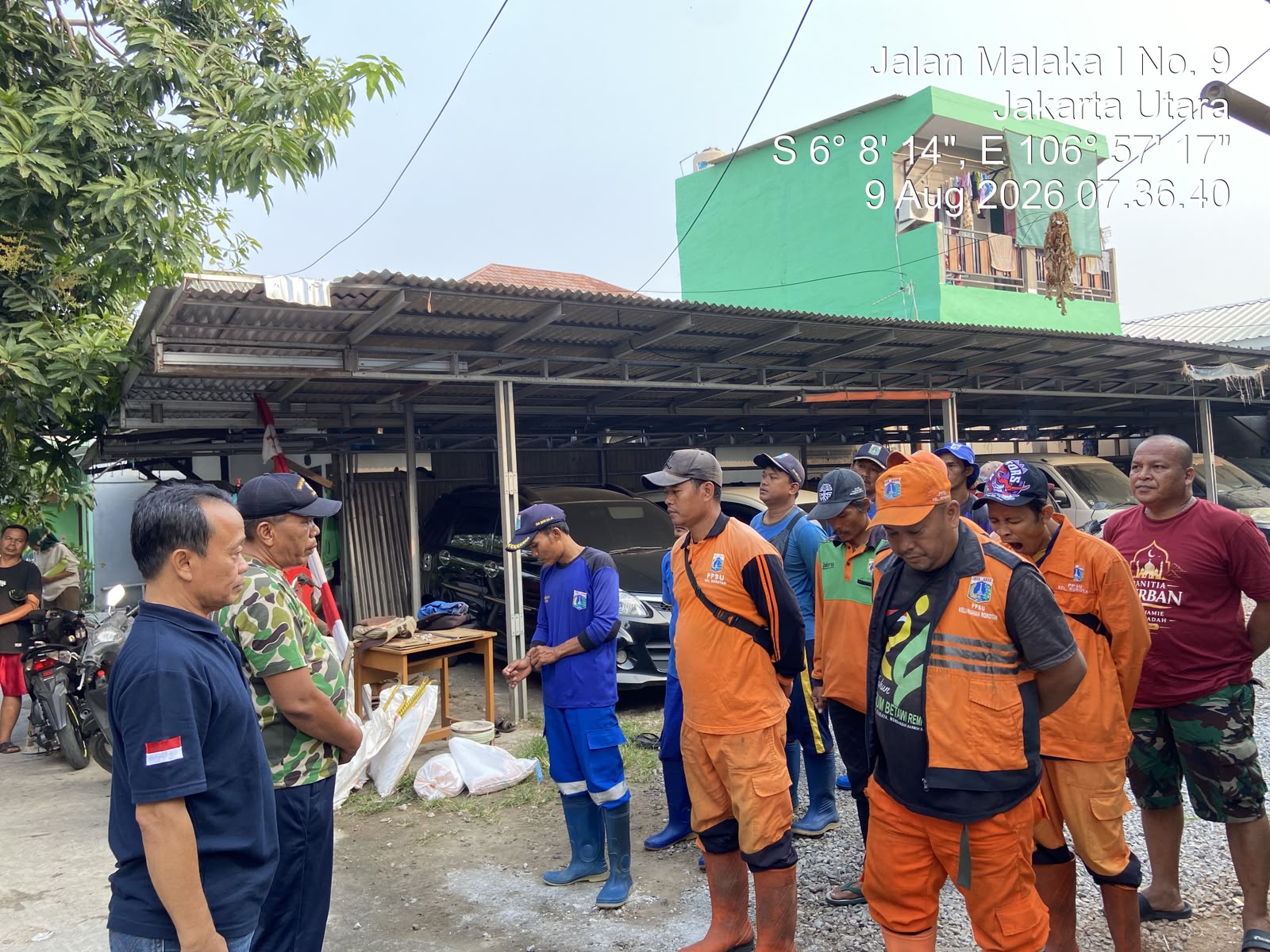 Kerja Bakti RW 12 Kelurahan Rorotan 3