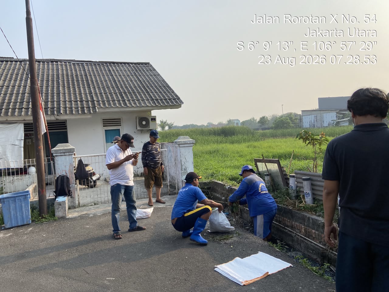 Kerja Bakti RW 07 Kelurahan Rorotan 3