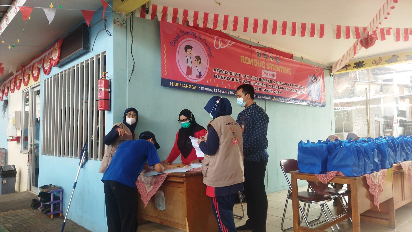 Monitoring Pendistribusian PMT TBC di RPTRA Patimura: Memastikan Dukungan Gizi Berjalan Tepat dan Terarah 1
