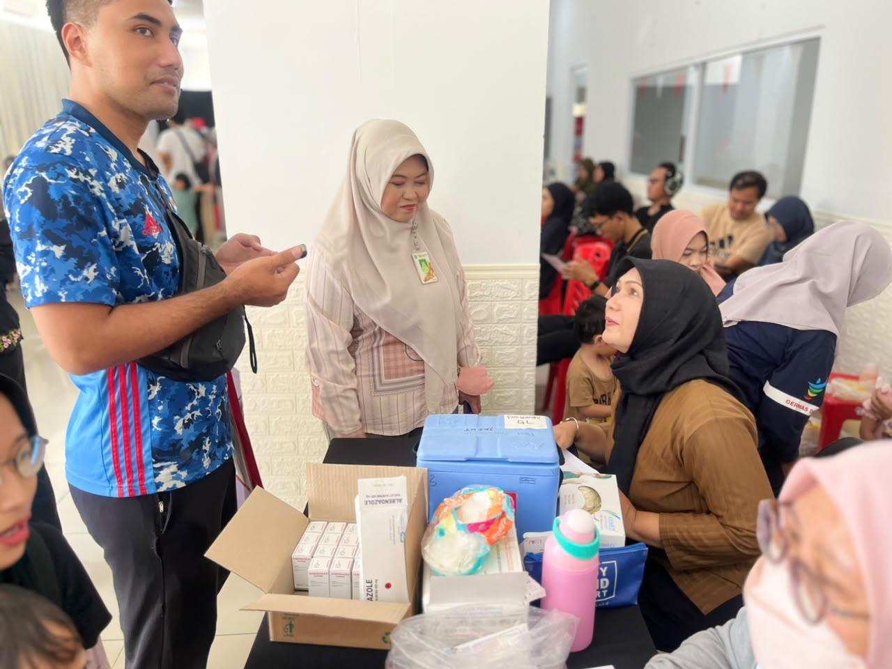 MONITORING LAYANAN KESEHATAN GRATIS DI WISMA ATLET Memperluas Akses Pemeriksaan dan Pelayanan Kesehatan bagi Masyarakat 4