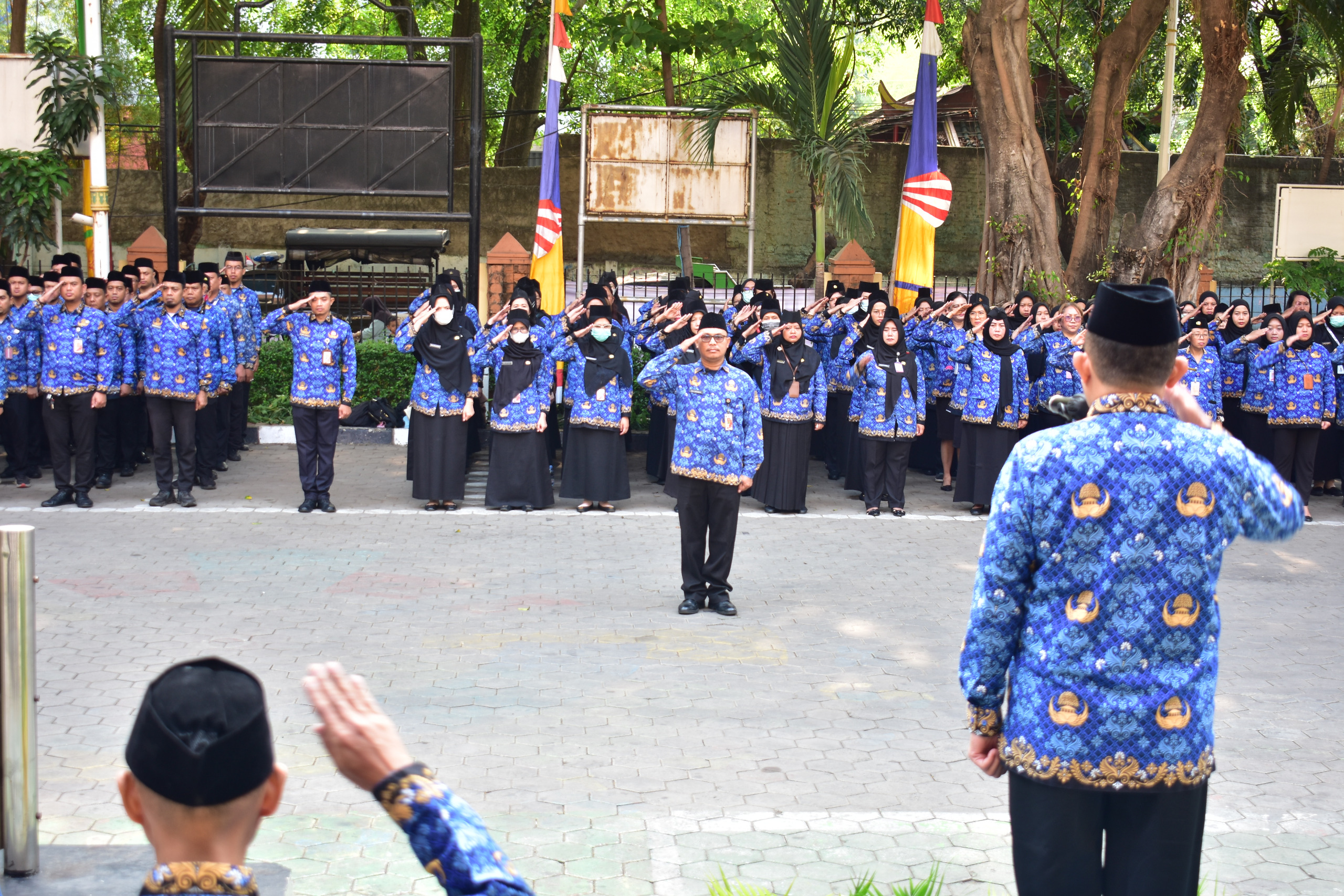 UPACARA PERINGATAN HARI RAPAT RAKSASA IKADA TAHUN 2026 DIKECAMATAN PADEMANGAN 2