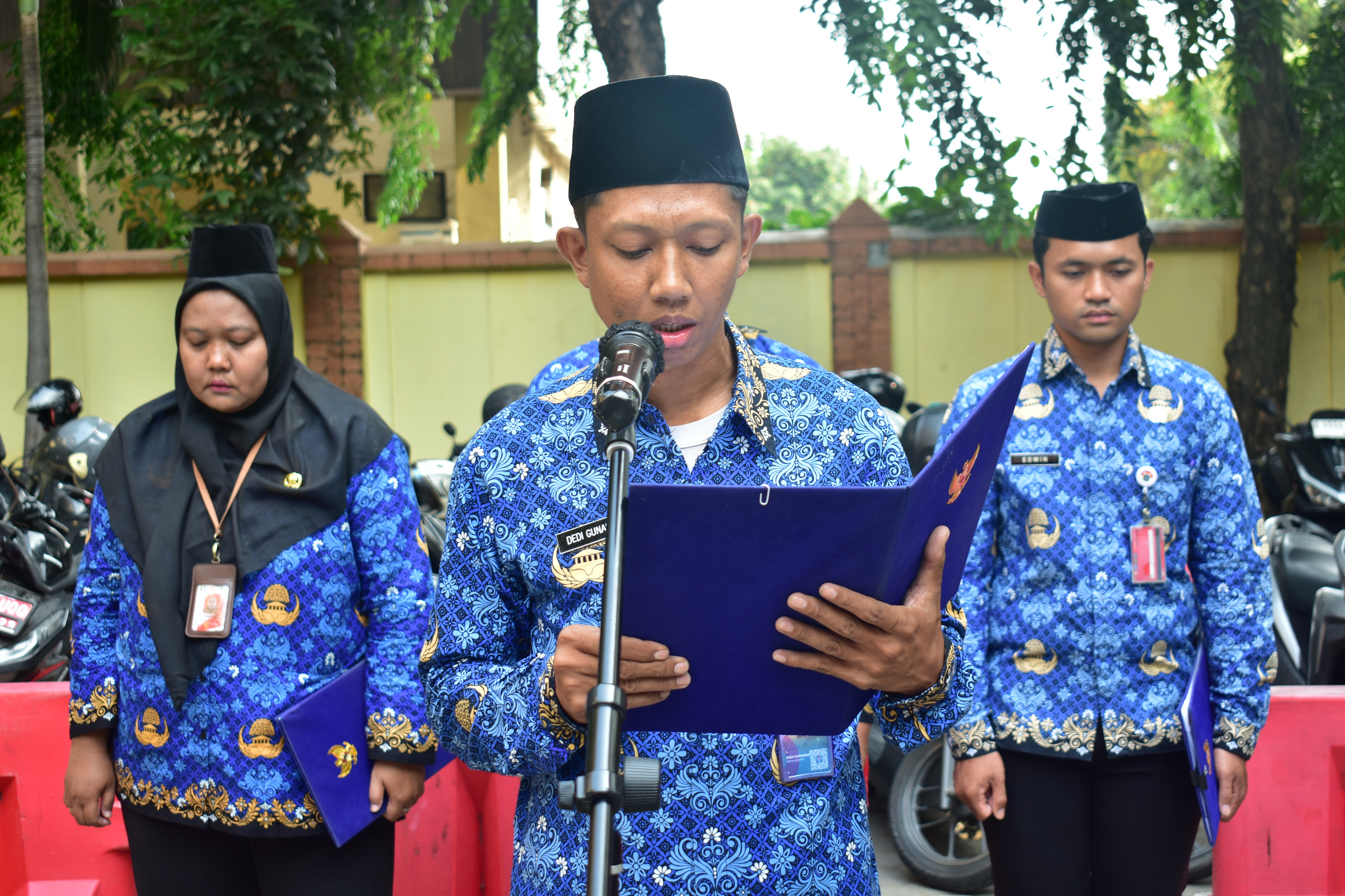 UPACARA PERINGATAN HARI RAPAT RAKSASA IKADA TAHUN 2026 DIKECAMATAN PADEMANGAN 3