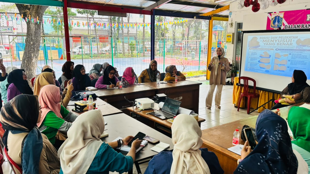 Kegiatan Pelatihan Konseling Menyusui dikelurahan pademangan barat. 1
