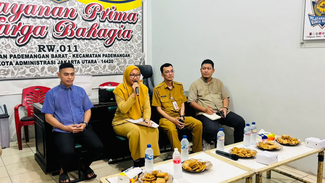 Pembentukan Kelompok Masyarakat ( POKMAS ) di wilayah RW 011. 6
