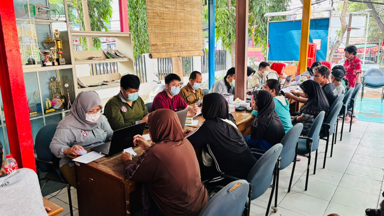Kegiatan Tracking TB Terintegrasi CKG Digelar di RPTRA Budi Mulia 2
