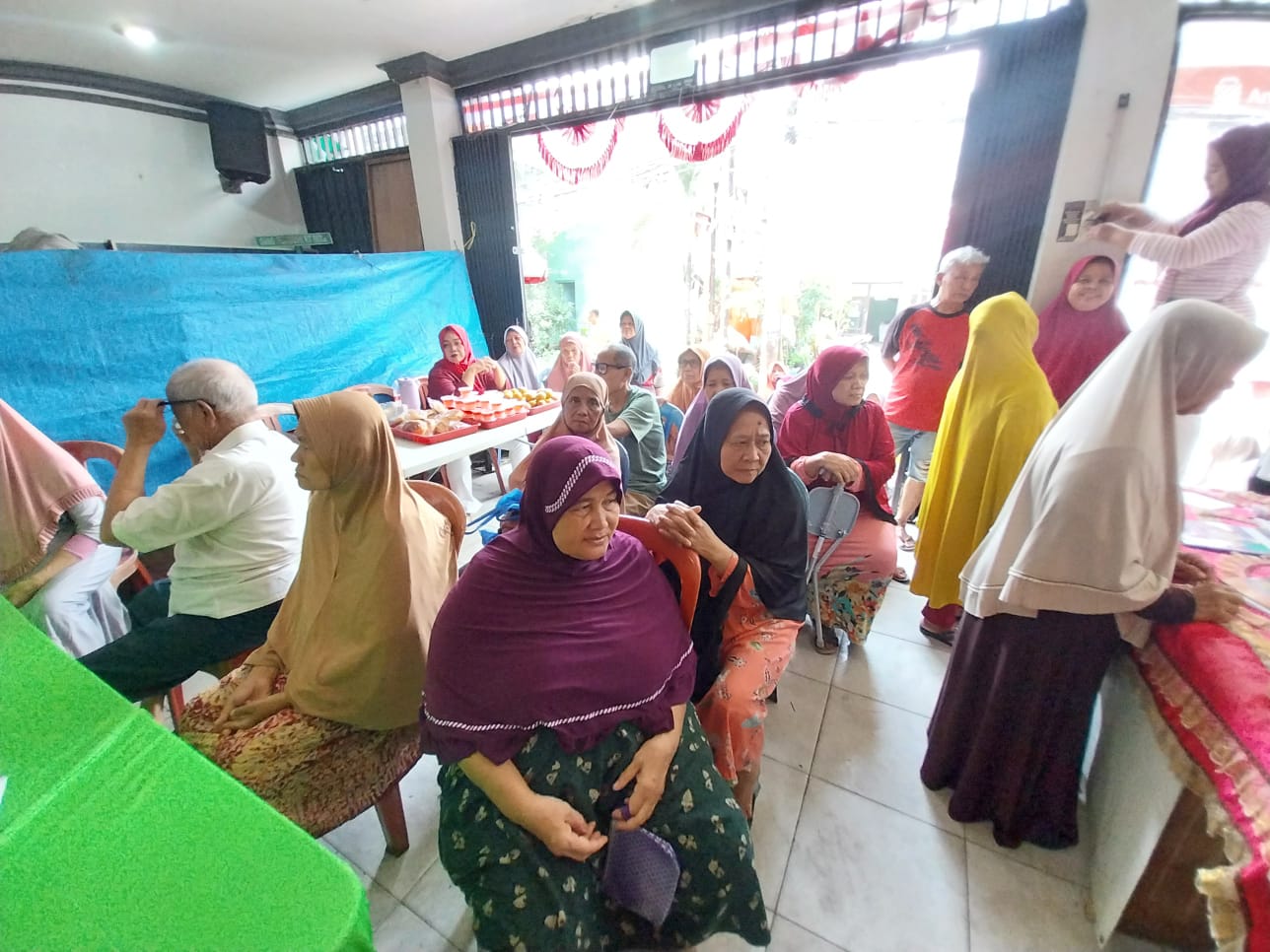 Kegiatan Posyandu Lansia 13 Digelar di Kantor RW 7 Kelurahan Pademangan Barat 2