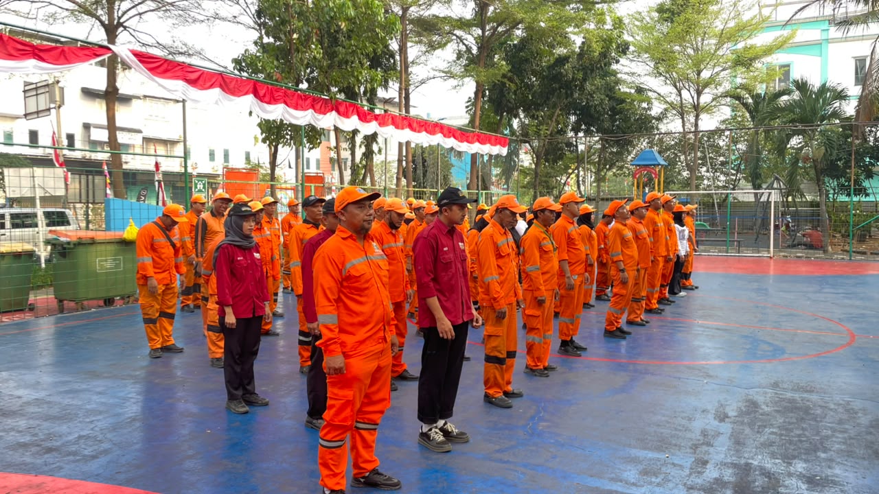 Apel PJLP PPSU dan PJLP RPTRA Digelar di RPTRA Budi Mulia 3
