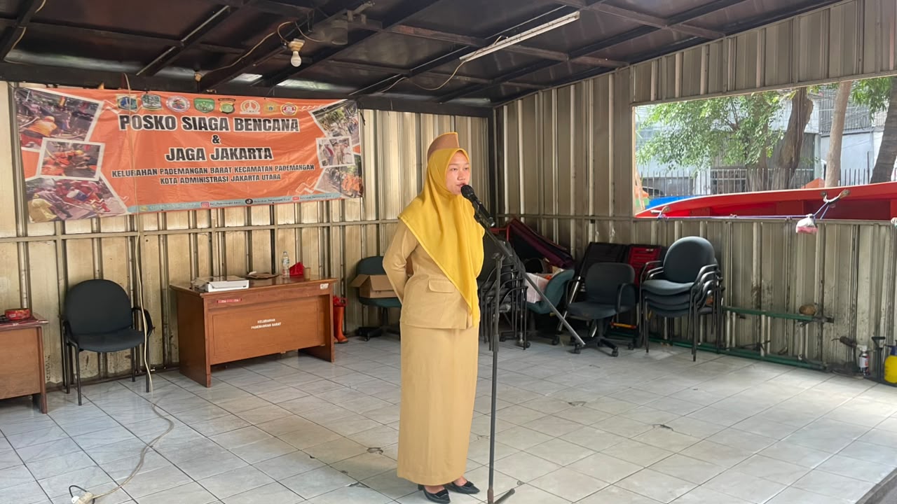 Kegiatan Apel Pagi ASN Kelurahan Pademangan Barat. 1