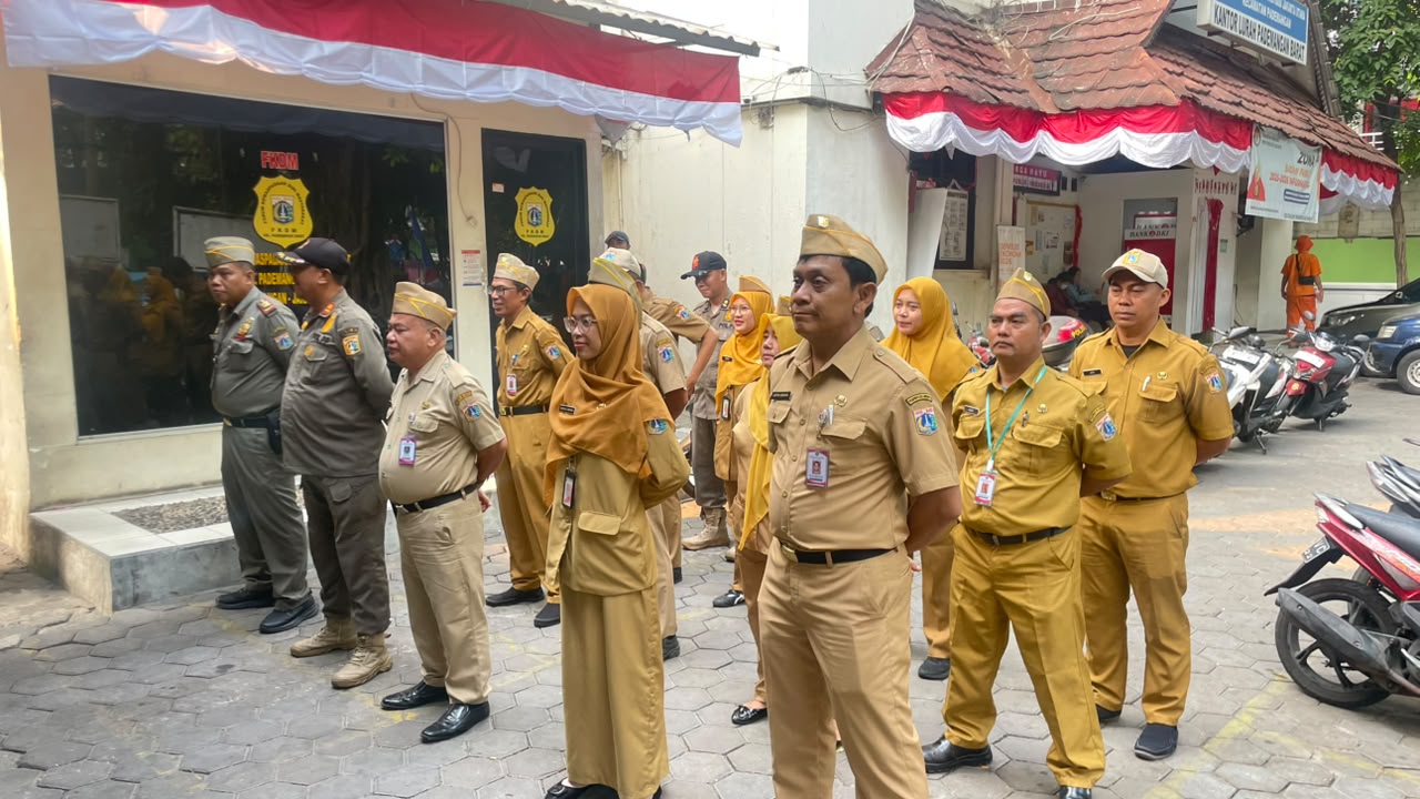 Kegiatan Apel Pagi ASN Kelurahan Pademangan Barat. 2