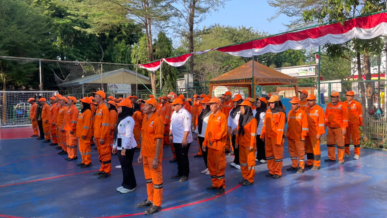 Apel Pagi PJLP PPSU dan PJLP Rptra Budi Mulia Kelurahan Pademangan Barat. 5