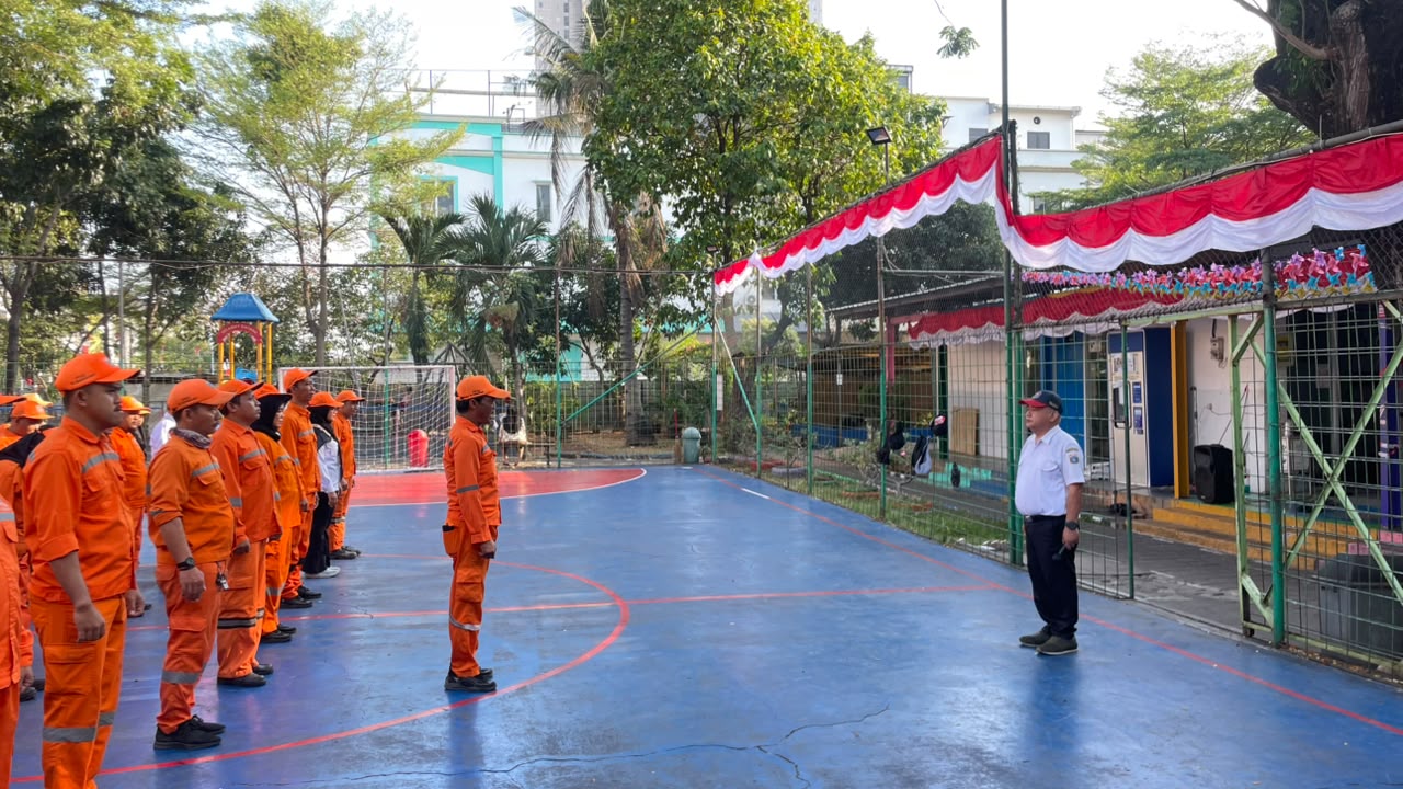 Apel Pagi PJLP PPSU dan PJLP Rptra Budi Mulia Kelurahan Pademangan Barat. 4