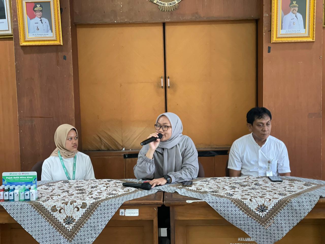 Kegiatan Sosialisasi Pilah Sampah di Kelurahan Pademangan Barat 1