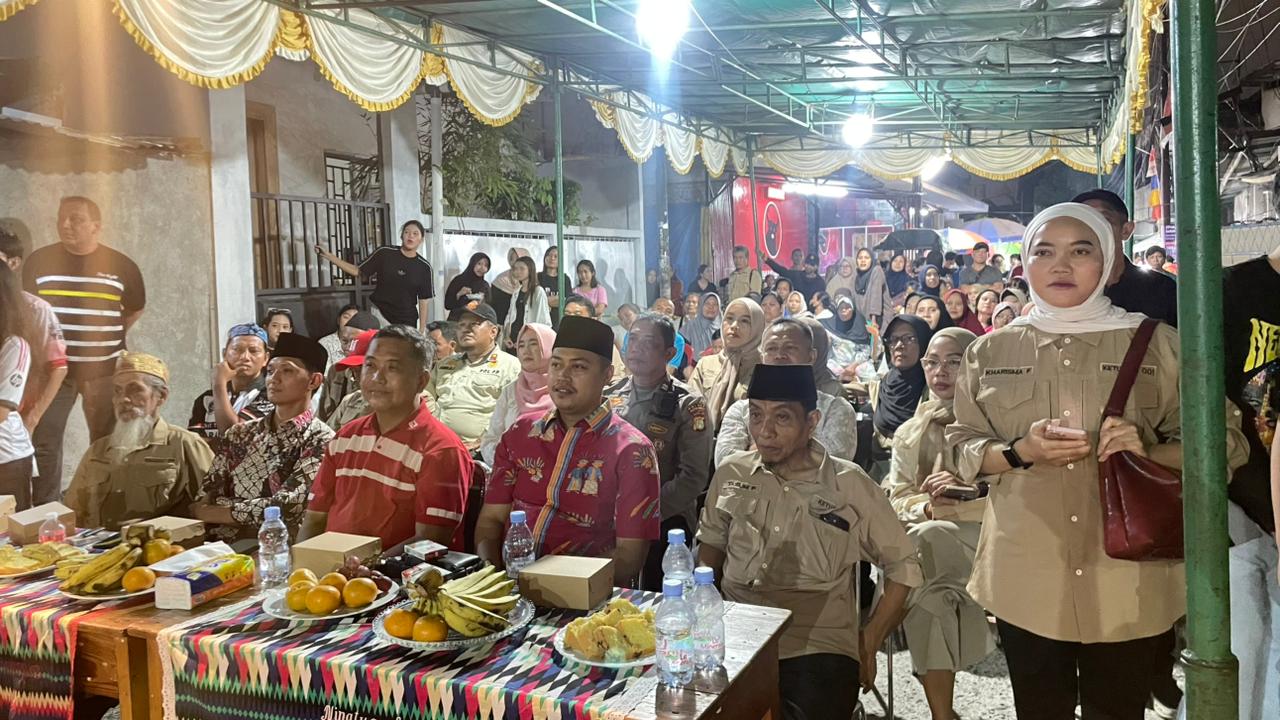 Menghadiri Kegiatan Gebyar Malem Puncak HUT RI Ke 81 Tahun diwilayah RW 001. 4