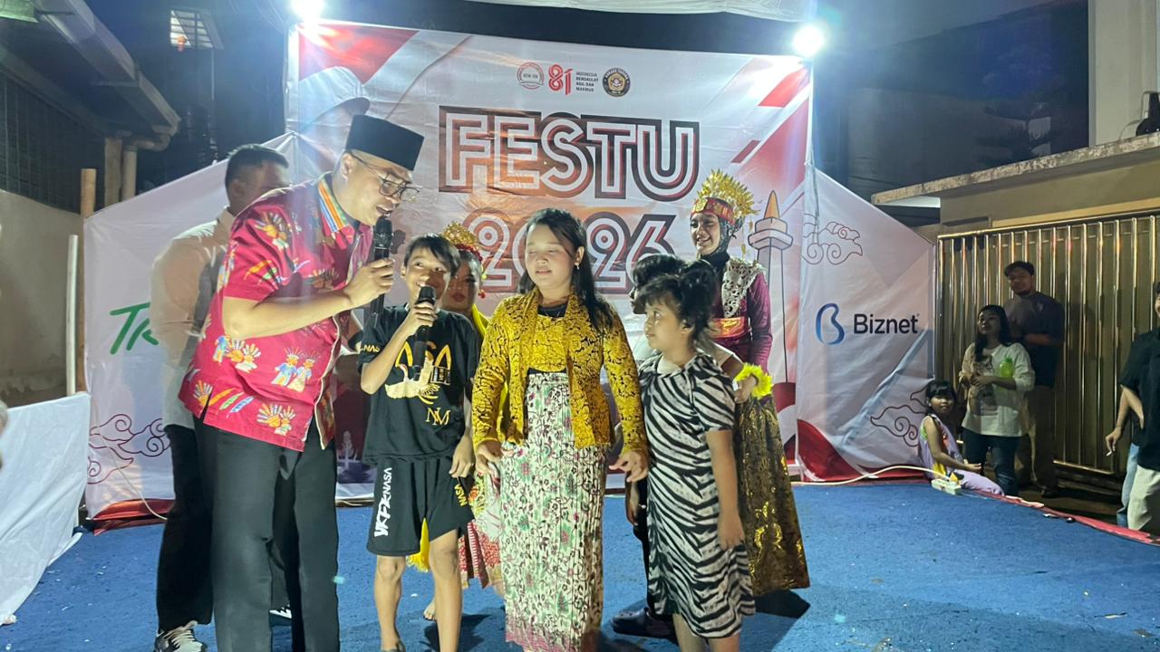 Menghadiri Kegiatan Gebyar Malem Puncak HUT RI Ke 81 Tahun diwilayah RW 001. 3