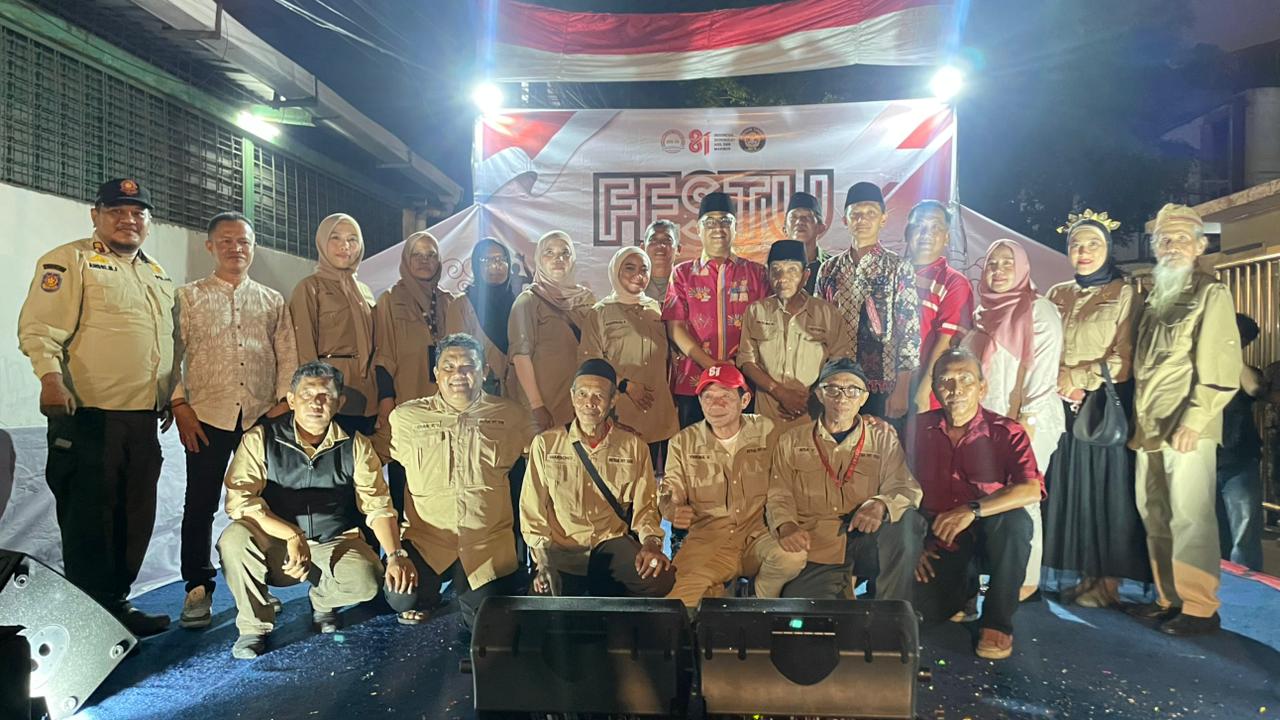 Menghadiri Kegiatan Gebyar Malem Puncak HUT RI Ke 81 Tahun diwilayah RW 001. 1