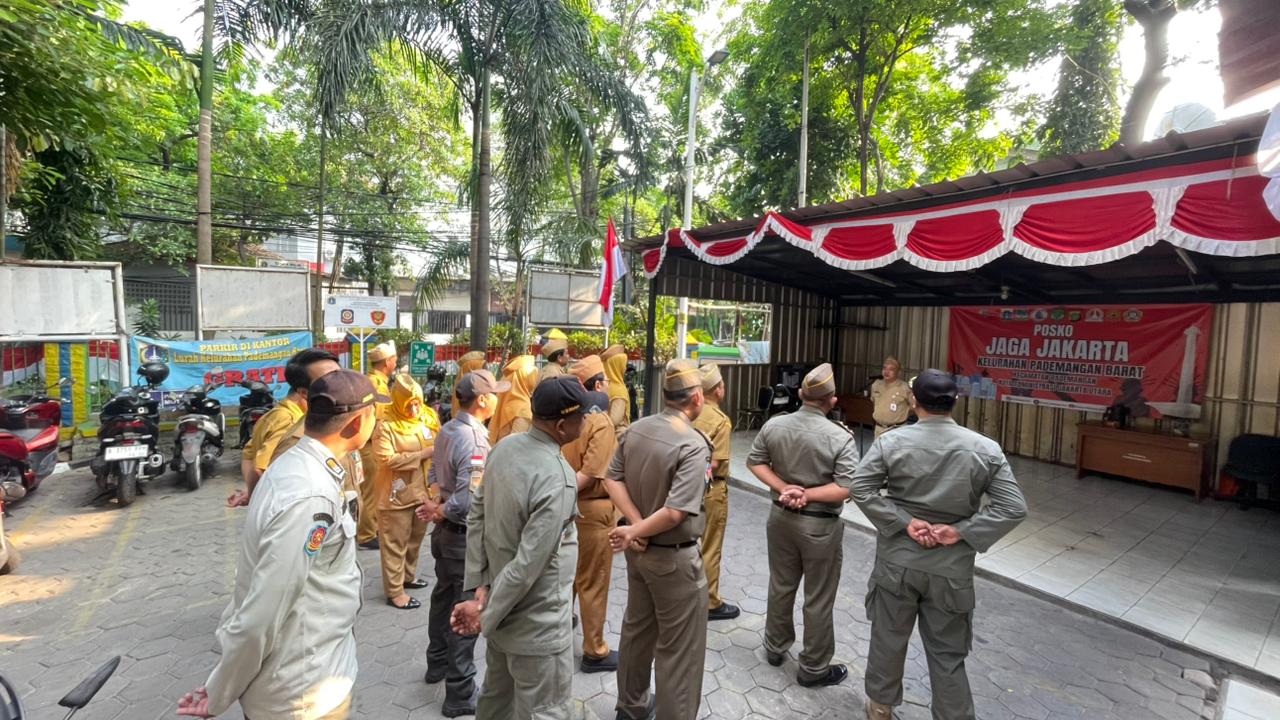 Kegiatan Apel Pagi ASN Kelurahan Pademangan Barat. 5