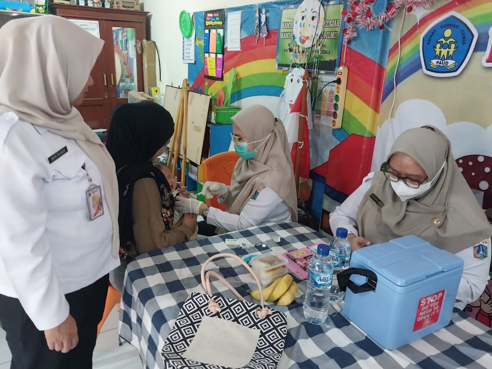 Monitoring Kegiatan Posyandu Balita Di RW 012 Kelurahan Pademangan Barat. 1