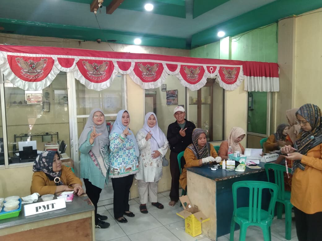 Kegiatan Posyandu Lansia Di RW 07 Kelurahan Pademangan Barat 3