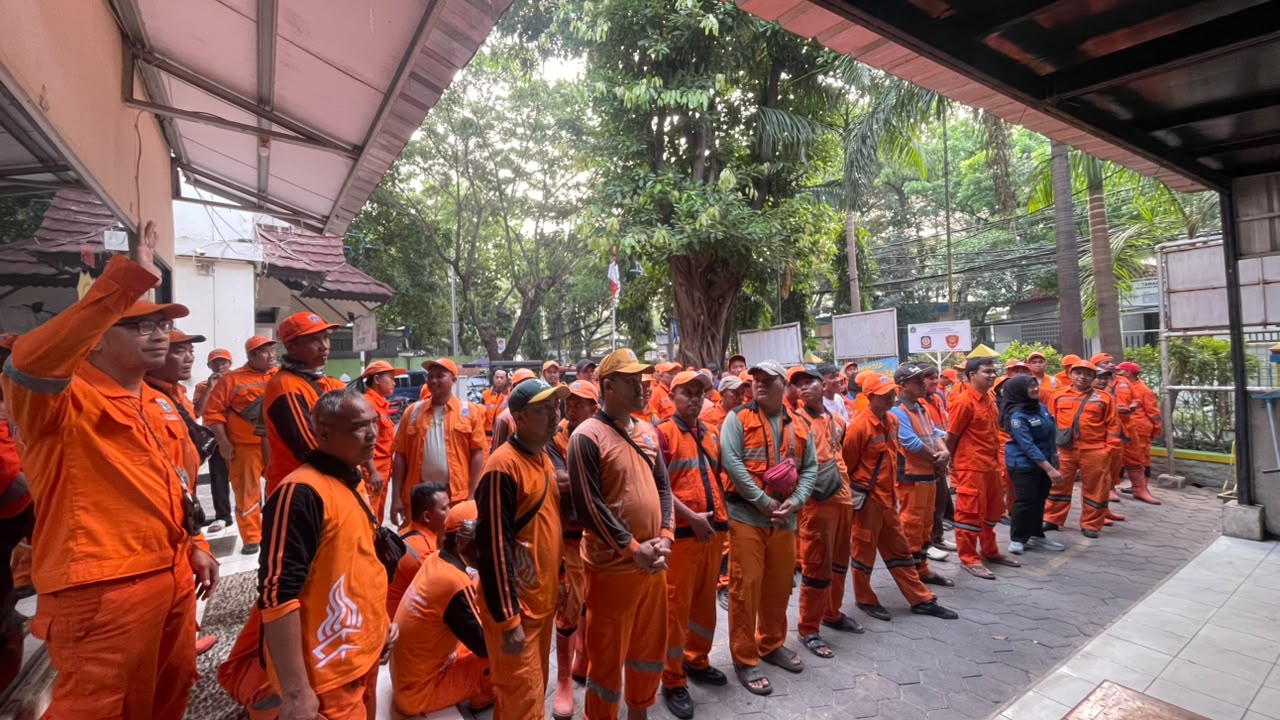 Kelurahan Pademangan Barat Laksanakan Evaluasi Kinerja PPSU 2