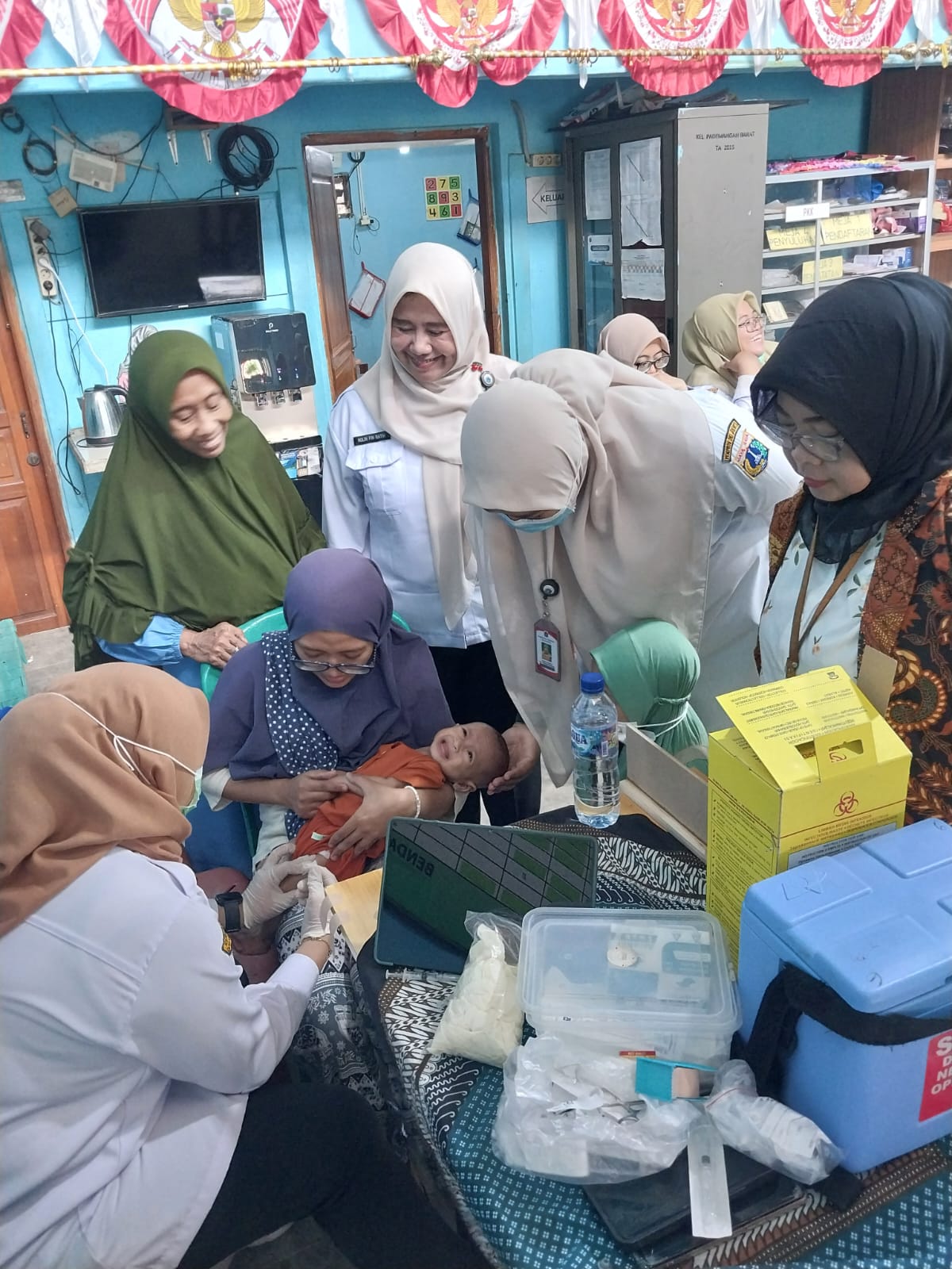 Monitoring Kegiatan Posyandu Balita di RW 004 dan RW 005 Kelurahan Pademangan Barat. 1