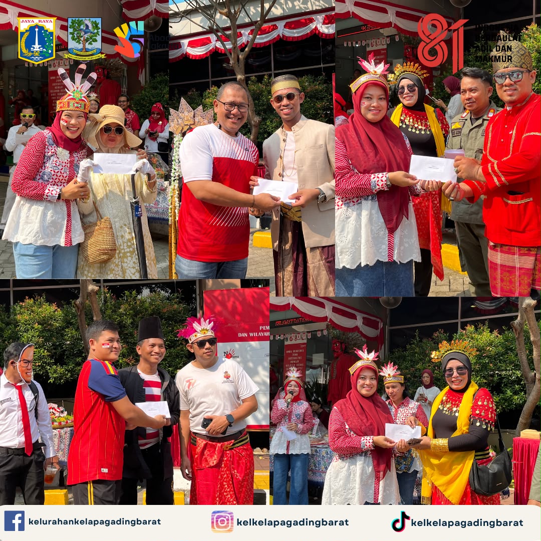 Semarak Pawai Kemerdekaan Kecamatan Kelapa Gading, Kelurahan Kelapa Gading Barat Tampilkan Semangat Perjuangan 2