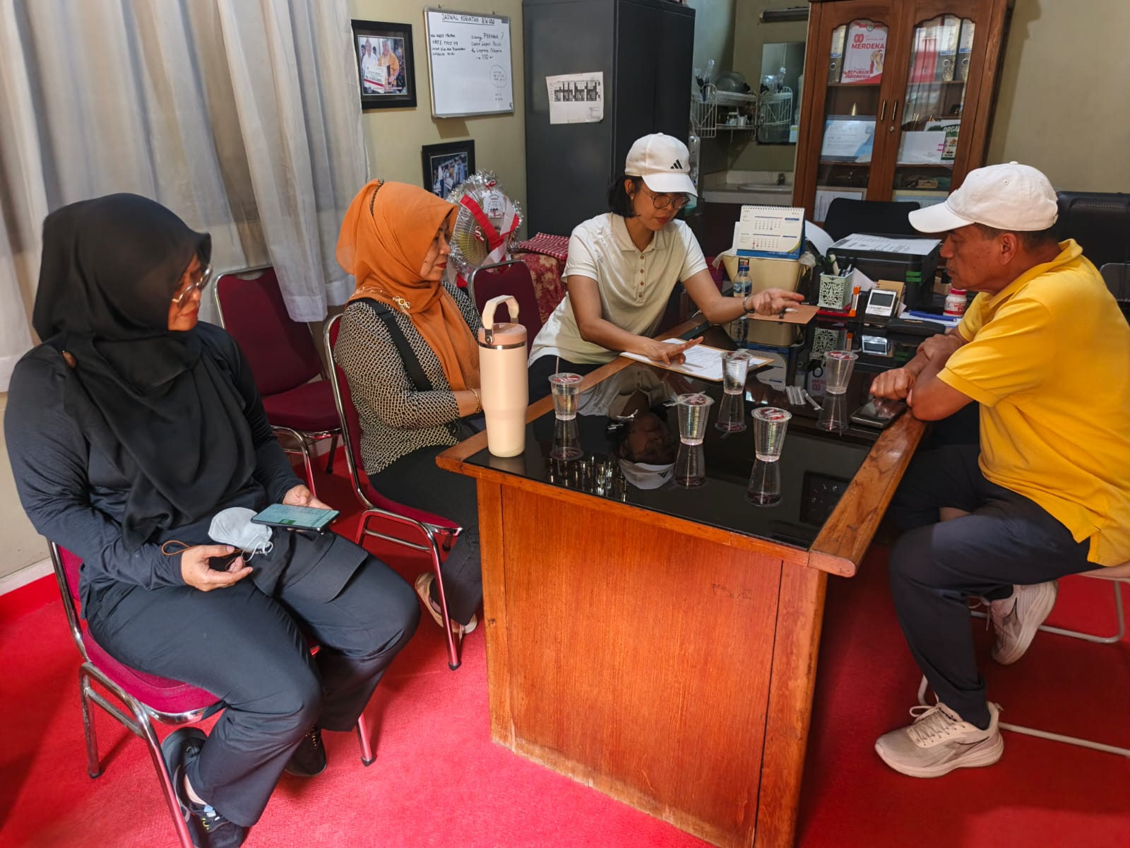 Monitoring RPTRA Biru Laut, Monev Pilah Sampah dan Penilaian Lomba Kebersihan Semarak HUT RI ke-81 6