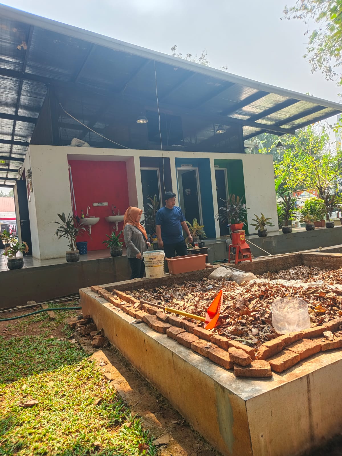 Monitoring RPTRA Biru Laut, Monev Pilah Sampah dan Penilaian Lomba Kebersihan Semarak HUT RI ke-81 3